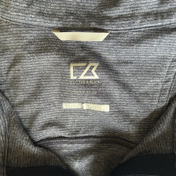 Cutter & buck Tennessee Titan Men’s Quarter Zip Vest Dry Tec 50+ UPF 3XT NFL - Picture 3 of 8